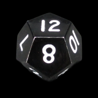 CLEARANCE TDSO Metal Spectrum Black Metal Finish D12 Dice - Discontinued 33% Off