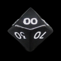 CLEARANCE TDSO Metal Spectrum Black Metal Finish Percentile Dice - Discontinued 33% Off