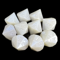 CLEARANCE GameScience Blue Opal 10 x D14 Dice