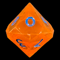 GameScience Gem Fire Sunstone & Blue Ink D10 Dice
