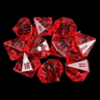 CLEARANCE GameScience Gem Ruby 10 x D16 Dice