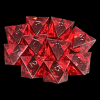 CLEARANCE GameScience Gem Ruby 10 x D8 Dice