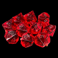 CLEARANCE GameScience Gem Ruby 10 x Percentile Dice