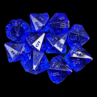 CLEARANCE GameScience Gem Sapphire 10 x D16 Dice