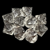 CLEARANCE GameScience Gem Smoke 10 x D14 Dice