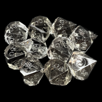 CLEARANCE GameScience Gem Smoke 10 x Percentile Dice