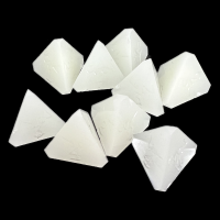 CLEARANCE GameScience Gem Glow In Dark 10 x D4 Dice