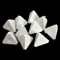 CLEARANCE GameScience Opaque Seashell 10 x D4 Dice