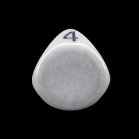 Impact Opaque Grey & Black D4 Dice