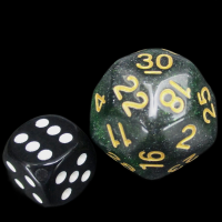 Impact Unleashed Arcana Acid Arrow D30 Dice - Discontinued