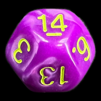 Impact Unleashed Arcana Cloudkill D14 Dice