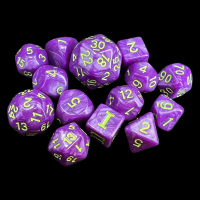 Impact Unleashed Arcana Cloudkill Dungeon Crawl Classics DCC 14 Dice Set