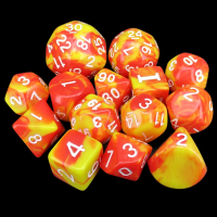 Impact Unleashed Arcana Fireball Dungeon Crawl Classics DCC 14 Dice Set - Discontinued