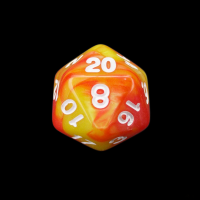 Impact Unleashed Arcana Flame Arrows D20 Dice
