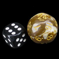 Impact Unleashed Arcana Haste & Gold D24 Dice - Discontinued