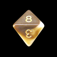 Impact Unleashed Arcana Haste & Gold D8 Dice - Discontinued