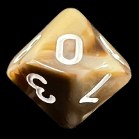 Impact Unleashed Arcana Haste & White D10 Dice