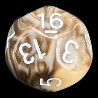 Impact Unleashed Arcana Haste & White D16 Dice