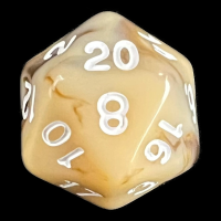 Impact Unleashed Arcana Haste & White D20 Dice