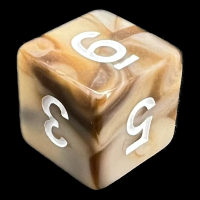 Impact Unleashed Arcana Haste & White D6 Dice