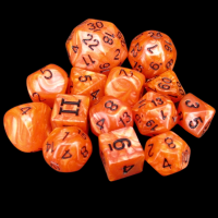 Impact Unleashed Arcana Immolation Dungeon Crawl Classics DCC 14 Dice Set - Discontinued