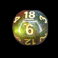 Impact Unleashed Arcana Prismatic Spray D18 Dice