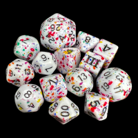 Impact Unleashed Arcana Rainbow Blast Dungeon Crawl Classics DCC 14 Dice Set