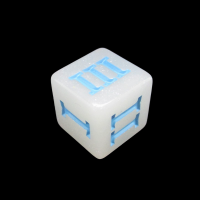 Impact Unleashed Arcana Ray Of Frost With Blue Roman Numeral D3 Dice