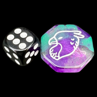 Role 4 Initiative Diffusion Goblin Green D2 Coin Dice