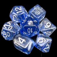 Role 4 Initiative Holi Dice Diffusion Shiny New Year 7 Dice Polyset with Arch D4s