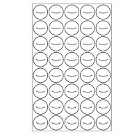  ArcKnight Flat Plastic Miniatures - Standard Round Extra Bases x40