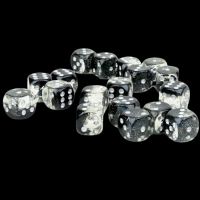 Sirius Spades 18 x D6 12mm Spot Dice Set