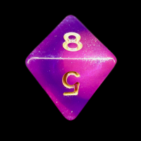TDSO Aurora Briar Rose D8 Dice