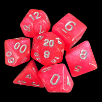 TDSO Aurora Cadmium Red Shimmer 7 Dice Polyset