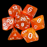 TDSO Aurora Solar Core 7 Dice Polyset