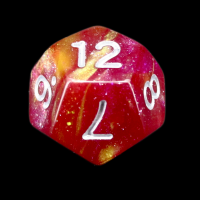 TDSO Aurora Solar Flare D12 Dice
