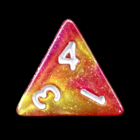 TDSO Aurora Solar Flare D4 Dice