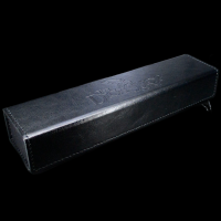 TDSO Black Leatherette Padded Dice Storage Case - 6 x D6 Dice 