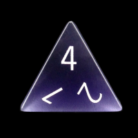 TDSO Cats Eye Kynite with Engraved Numbers 16mm Precious Gem D4 Dice