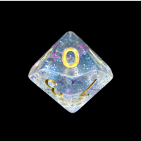TDSO Confetti Paladins Star D10 Dice