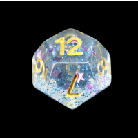 TDSO Confetti Paladins Star D12 Dice