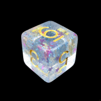 TDSO Confetti Paladins Star D6 Dice