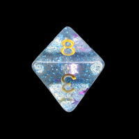 TDSO Confetti Paladins Star D8 Dice