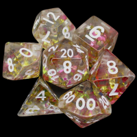 TDSO Confetti Party 7 Dice Polyset
