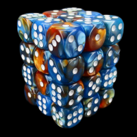 TDSO Duel Red & Teal 36 x D6 Dice Set