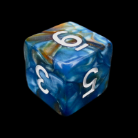 TDSO Duel Red & Teal D6 Dice