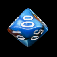 TDSO Duel Red & Teal Percentile Dice