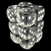TDSO Eldritch Swirl Black 12 x D6 Dice Set