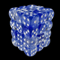 TDSO Eldritch Swirl Blue 36 x D6 Dice Set