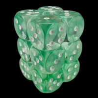 TDSO Eldritch Swirl Green 12 x D6 Dice Set